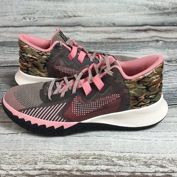 Nike Kyrie Flytrap 5 Moon Fossil Pink Gaze Camo 2022 CZ4100-005 Men Size 10 - Picture 5 of 8